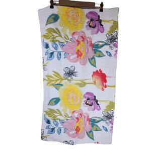GREENLAND HOME FASHIONS Multi Colored Floral King Size Pillow Shams - Set of 2